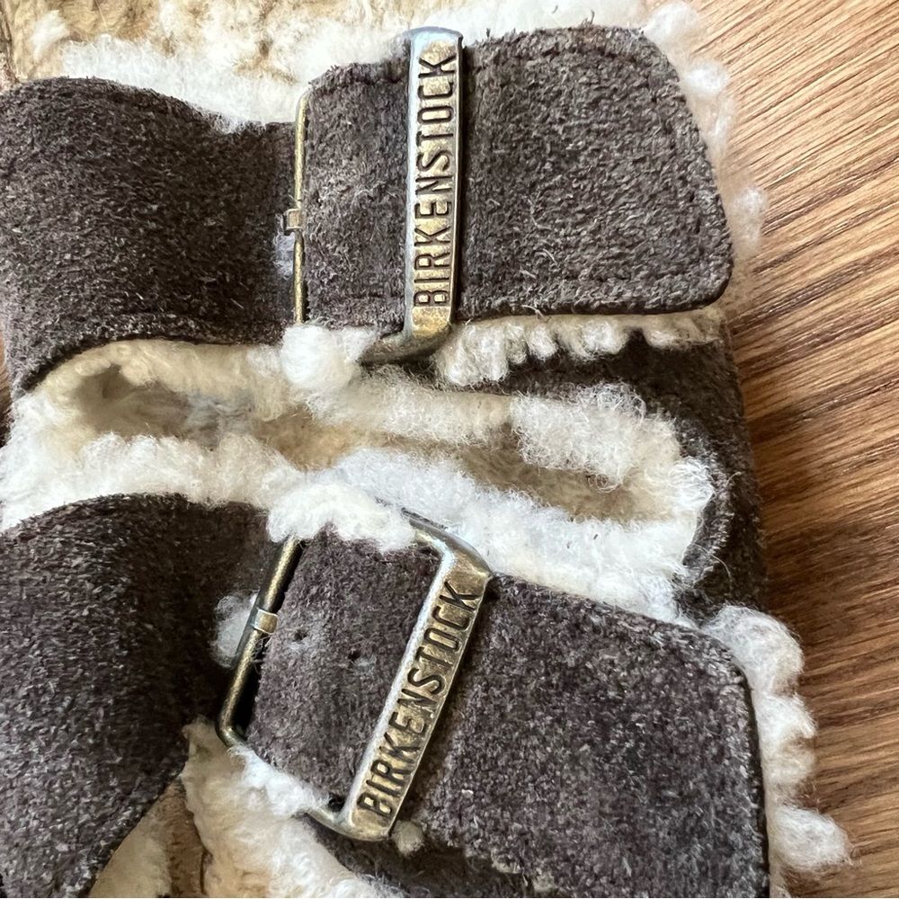 Birkenstock Arizona Fleece Lined Sz 38 - Picture 8 of 10